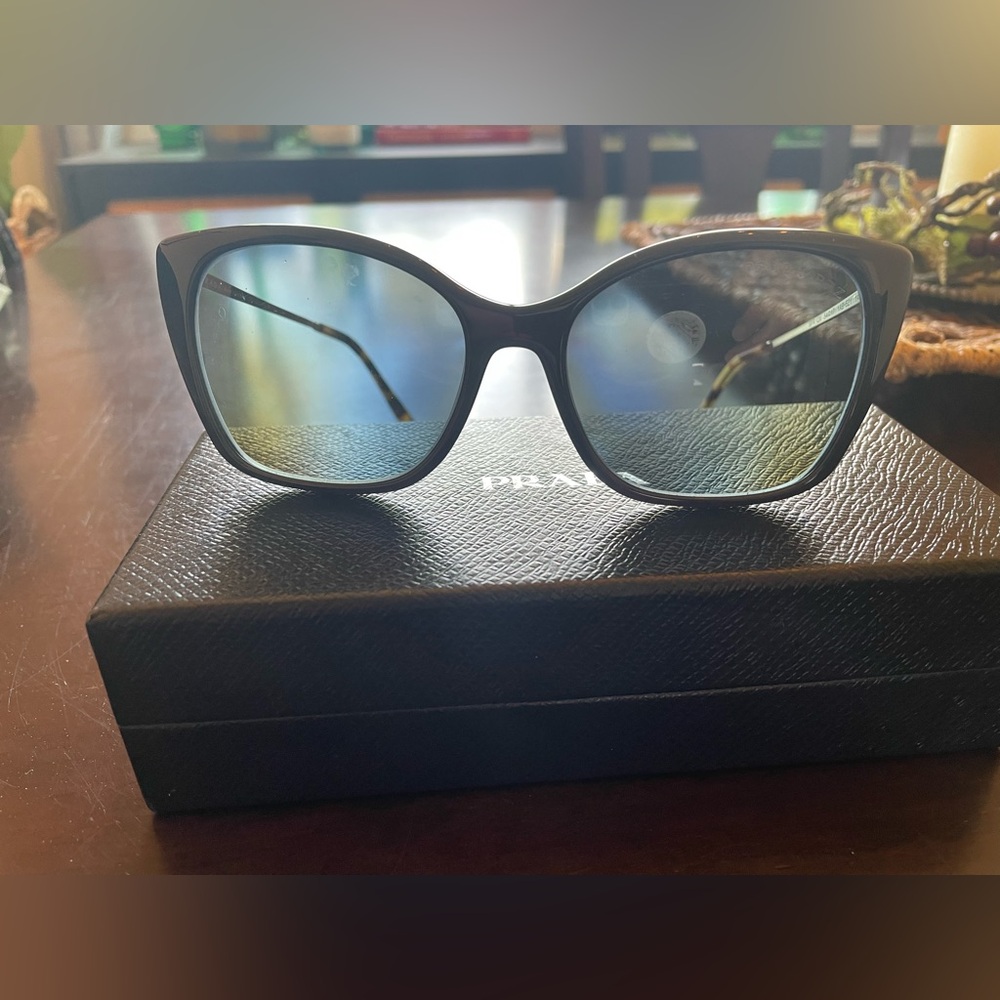 Prada Women's Sunglasses with Black Frame